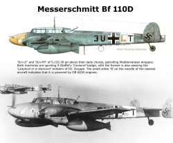 Eduard 1/72 BF-110 -  