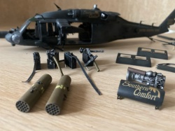 Italeri 1/48 MH-60L DAP Black Hawk