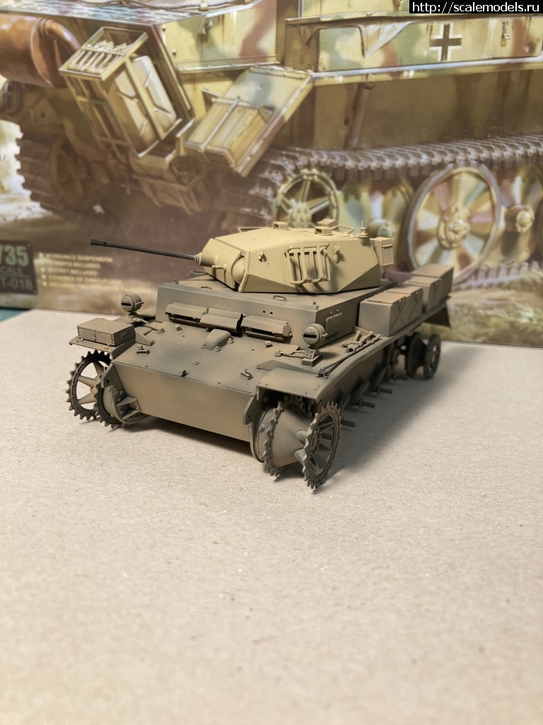 1670091023_IMG_8640.JPG : #1763517/ Pz.Kpfw II Ausf. L Luchs 1/35 Border Model BT-018  