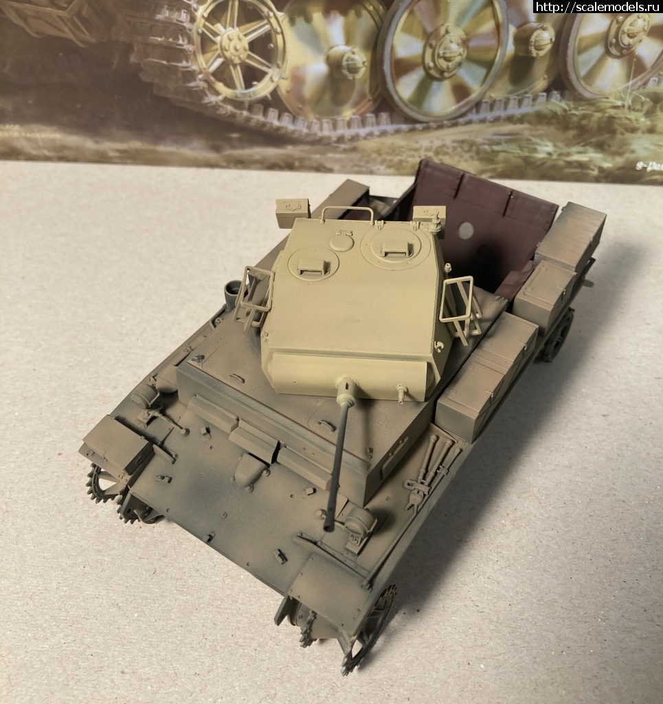 1670091032_IMG_8643.JPG : #1763517/ Pz.Kpfw II Ausf. L Luchs 1/35 Border Model BT-018  