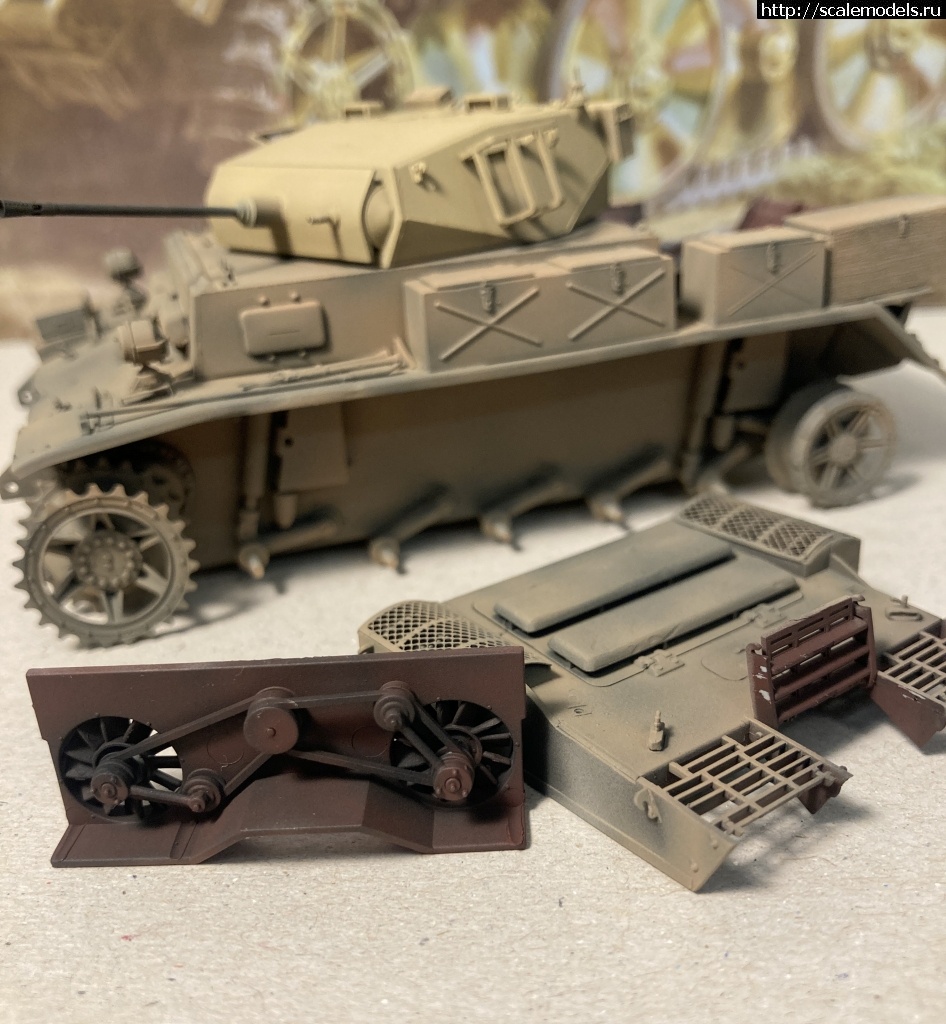 1670091036_IMG_8645.JPG : #1763517/ Pz.Kpfw II Ausf. L Luchs 1/35 Border Model BT-018  