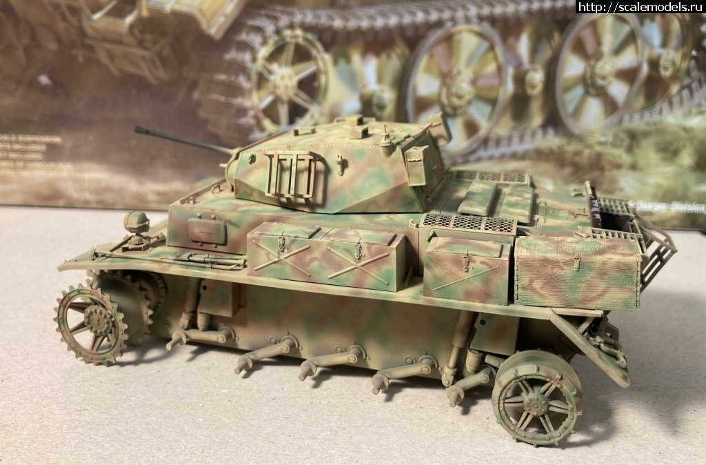 1670528657_IMG_8678.JPG : #1764194/ Pz.Kpfw II Ausf. L Luchs 1/35 Border Model BT-018  