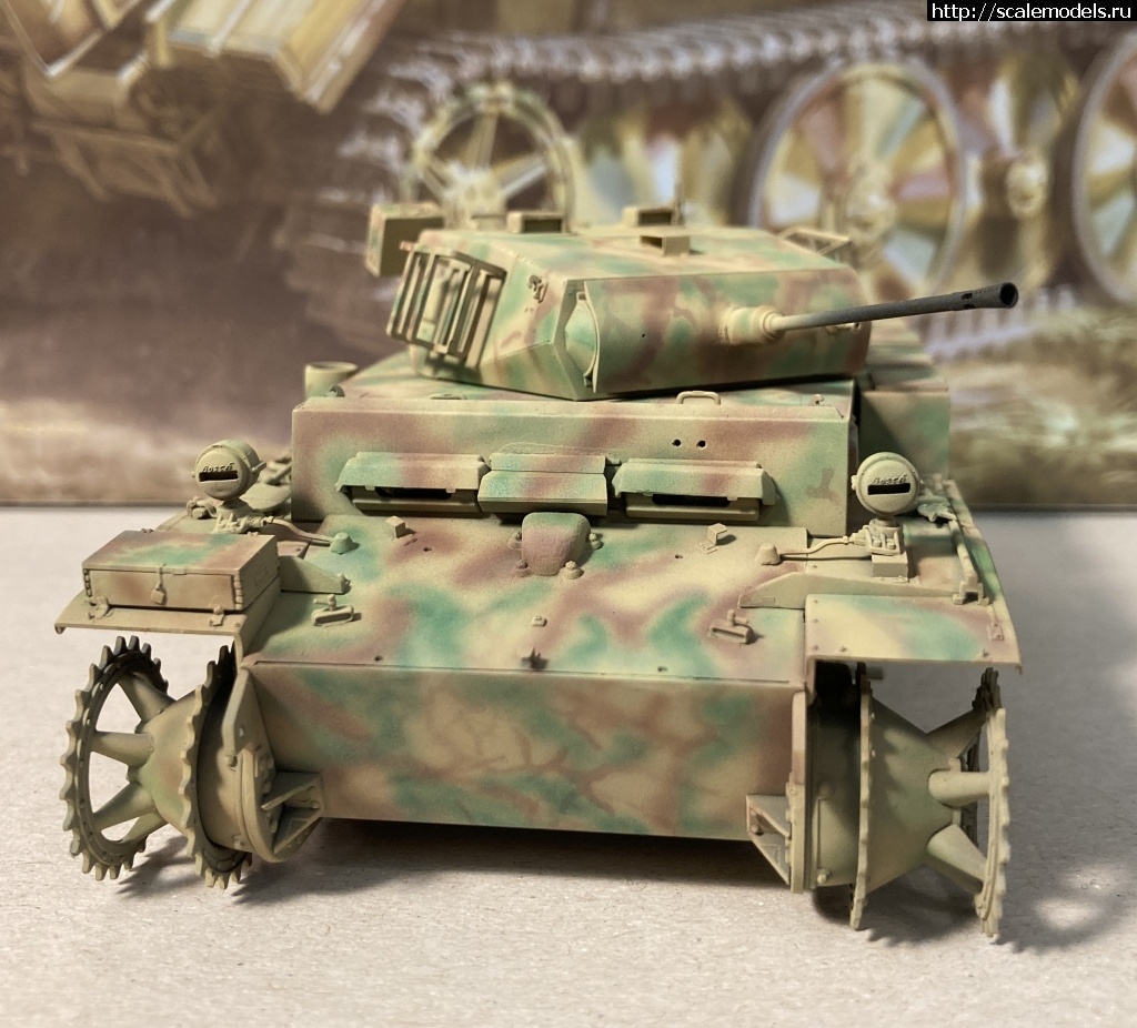 1670528659_IMG_8679.JPG : #1764194/ Pz.Kpfw II Ausf. L Luchs 1/35 Border Model BT-018  