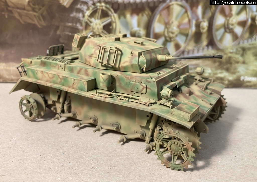 1670528664_IMG_8682.JPG : #1764194/ Pz.Kpfw II Ausf. L Luchs 1/35 Border Model BT-018  