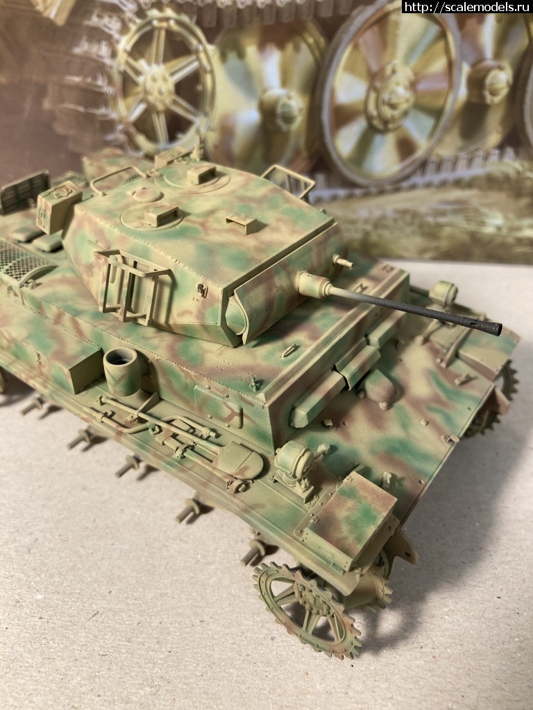 1670528666_IMG_8683.JPG : #1764194/ Pz.Kpfw II Ausf. L Luchs 1/35 Border Model BT-018  