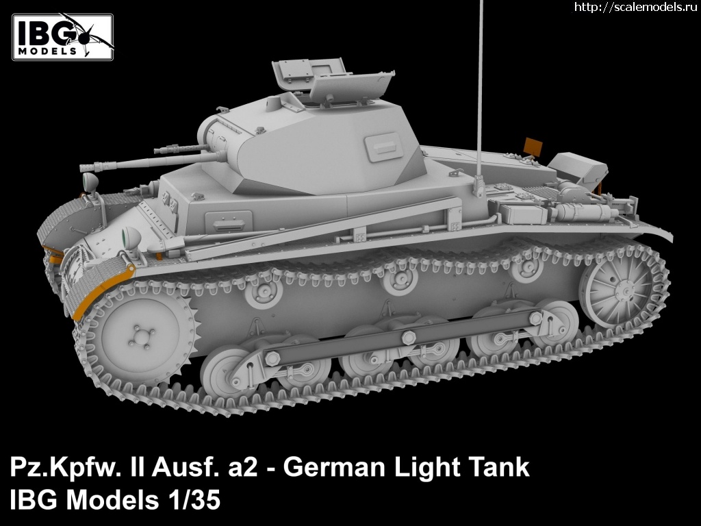 1671634419_50348_a2-02.jpg :  IBG 1/35 35076 Pz.Kpfw. II Ausf. a2 - German Light Tank  