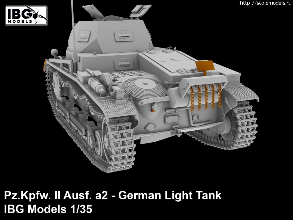 1671634421_50348_a2-04.jpg :  IBG 1/35 35076 Pz.Kpfw. II Ausf. a2 - German Light Tank  