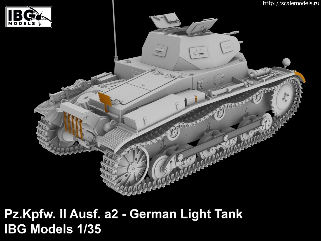 1671634422_50348_a2-06.jpg :  IBG 1/35 35076 Pz.Kpfw. II Ausf. a2 - German Light Tank  