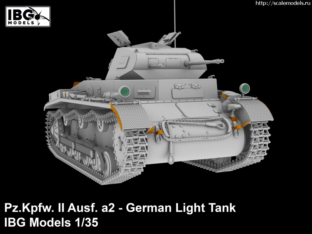 1671634423_50348_a2-09.jpg :  IBG 1/35 35076 Pz.Kpfw. II Ausf. a2 - German Light Tank  