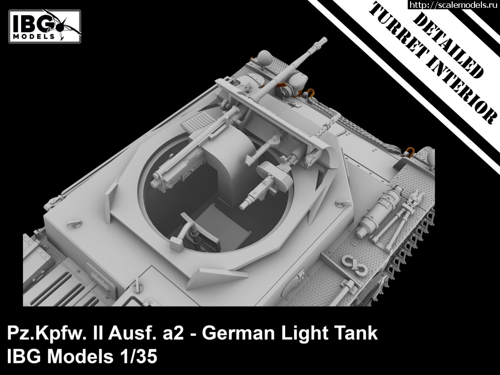 1671634424_50348_a2-12.jpg :  IBG 1/35 35076 Pz.Kpfw. II Ausf. a2 - German Light Tank  