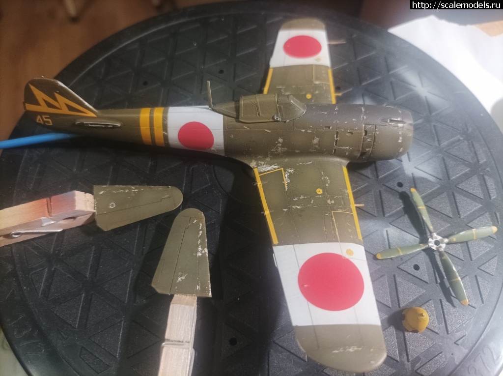 1671831254_IMG_20221224_002548.jpg : #1766303/ Nakajima KI-84 Hayate Expert Set Arma HOBBY   