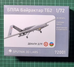 Sputnik 3D Labs 1/72 Bayraktar TB2 -  