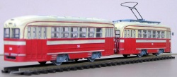 Rebrado 1/87 Трамвай КТМ-1 + КТП-1