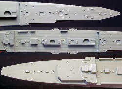 Обзор Комбриг 1/700 легкий крейсер Червона Украина (Адмирал Нахимов)