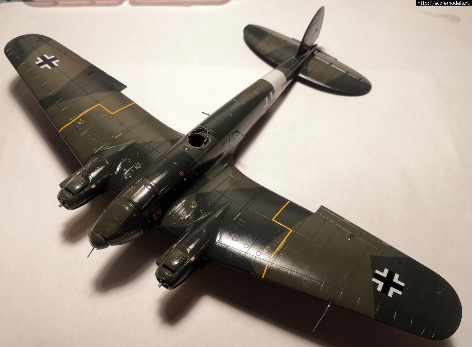 1673891630_IMG_20230116_223641.jpg : #1769611/ Heinkel  He-111 h-6 Airfix 1/72 -   