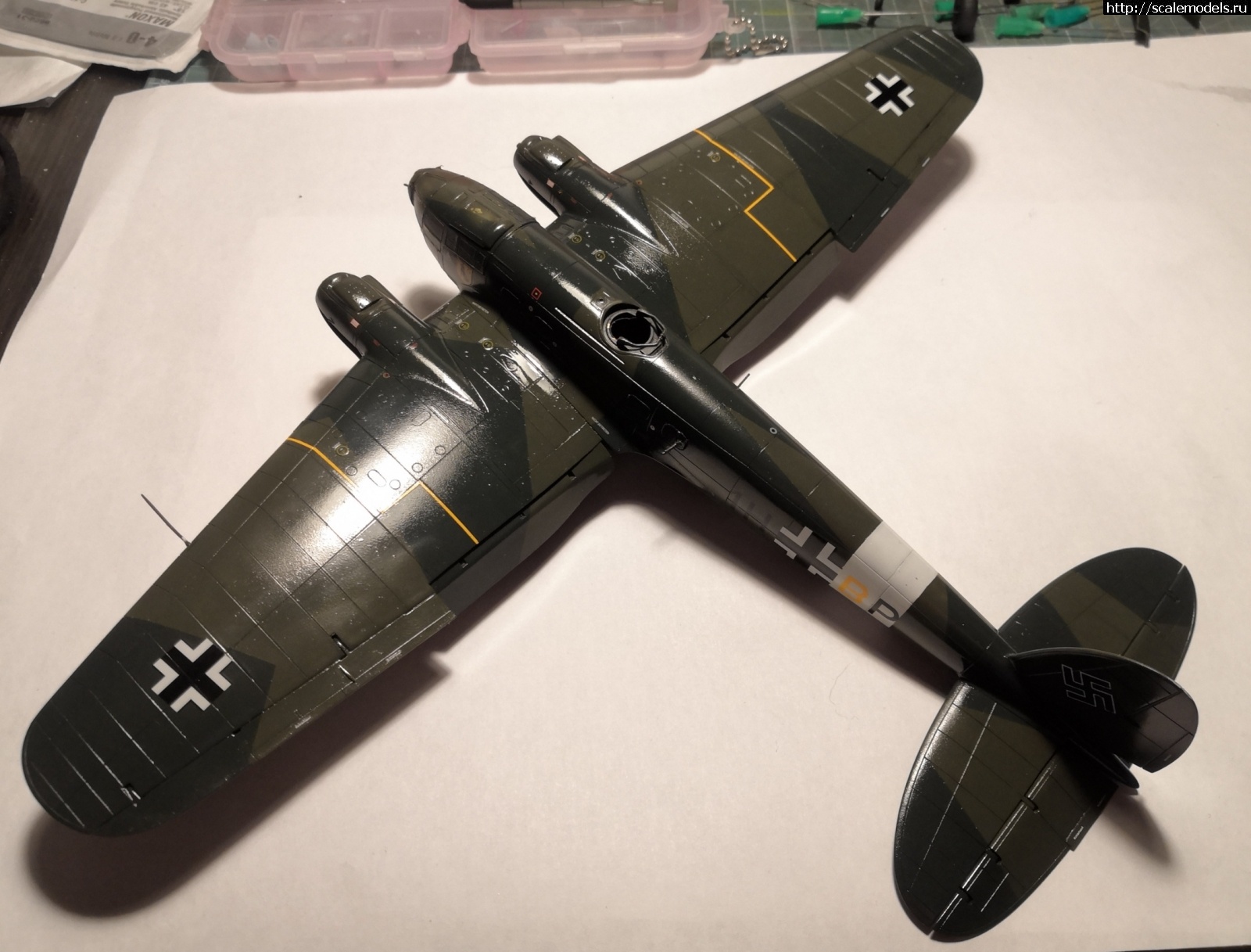 1673891637_IMG_20230116_223652.jpg : #1769611/ Heinkel  He-111 h-6 Airfix 1/72 -   