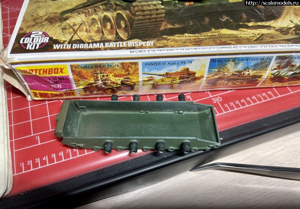 1674407503_2AA2C625-D0E8-4DD7-A738-E7BBBBFDC2BA.jpeg : #1770438/ A-34 Mk.I Comet 1/76 Matchbox  