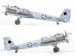 Hasegawa 1/72 Junkers Ju88G-6 FuG220 Lichtenstein Sn-2d