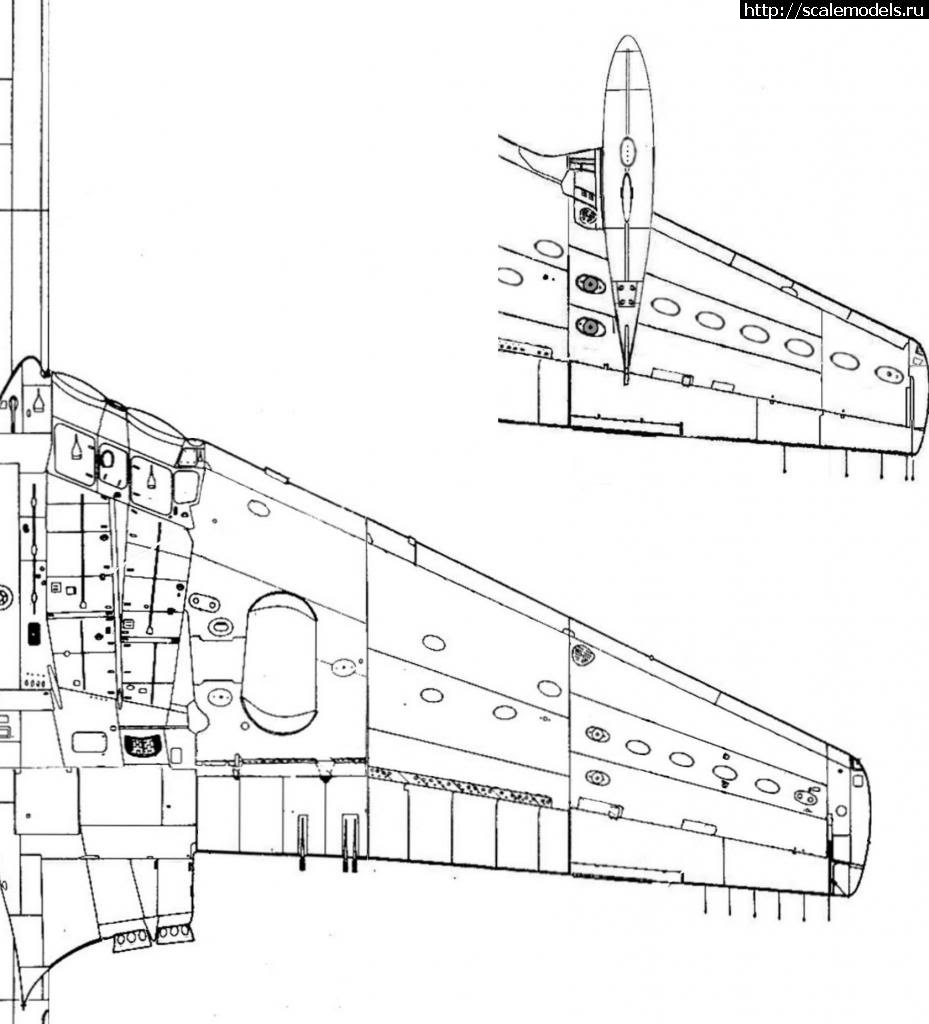 1676643072_Comet-wing-comparison-2.jpg : Re: Amodel 1/144 Comet 4C -  / Amodel 1/144 Comet 4C -  ...(#16069) -   