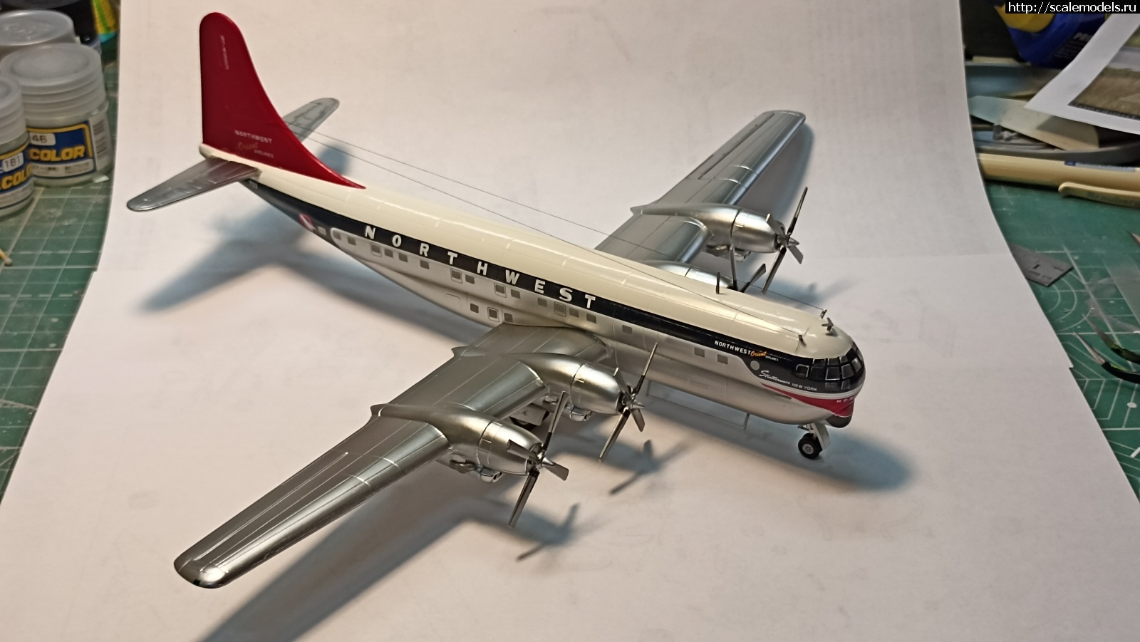 1677404155_IMG_20230226_123028.jpg : Minicraft 1/144 Boeing 377 Stratocruiser -  / Minicraft 1/144 Boeing 377 Stratocru...(#16101) -   