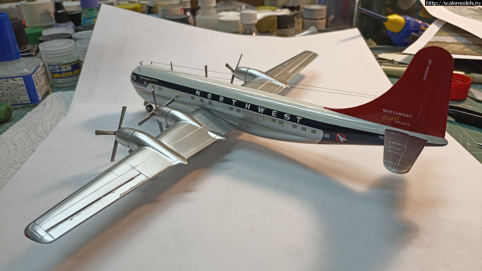 1677404170_IMG_20230226_114207.jpg : Minicraft 1/144 Boeing 377 Stratocruiser -  / Minicraft 1/144 Boeing 377 Stratocru...(#16101) -   