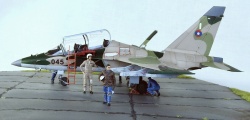 Звезда 1/48 Як-130 - Перед последним полетом на родине.