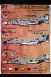 Academy 1/48 F-4B Phantom II  VF-14 Tophatters