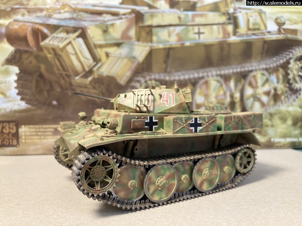 1677946767_IMG_8878.JPG : #1777083/ Pz.Kpfw II Ausf. L Luchs 1/35 Border Model BT-018  