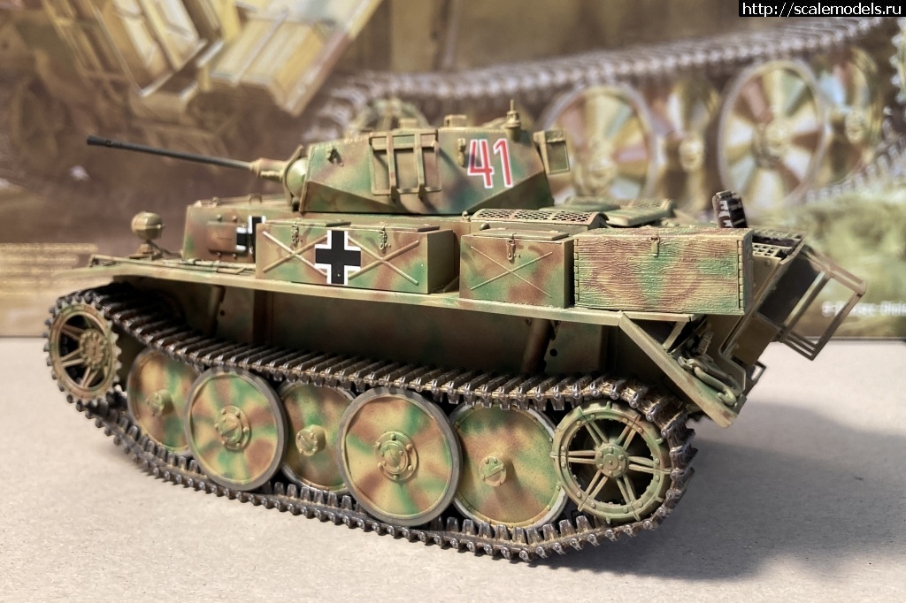 1677946770_IMG_8879.JPG : #1777083/ Pz.Kpfw II Ausf. L Luchs 1/35 Border Model BT-018  