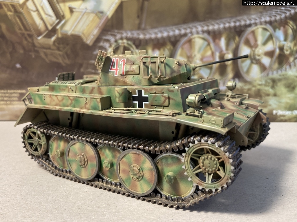 1677946773_IMG_8881.JPG : #1777083/ Pz.Kpfw II Ausf. L Luchs 1/35 Border Model BT-018  