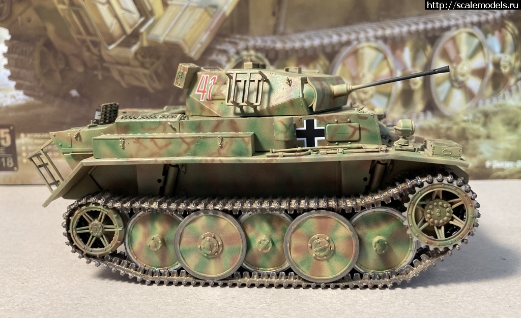 1677946775_IMG_8882.JPG : #1777083/ Pz.Kpfw II Ausf. L Luchs 1/35 Border Model BT-018  