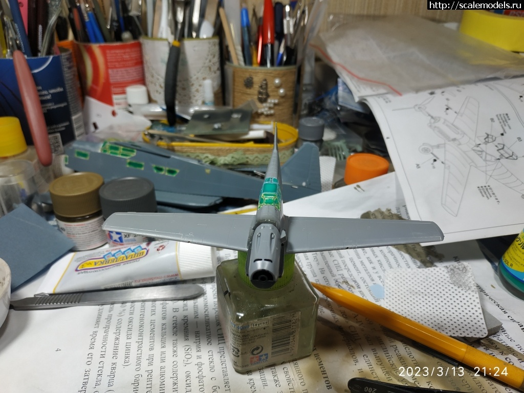 1678922999_IMG_20230313_212427.jpg : #1778873/ Tamiya Bf 109E-3a 1/72    