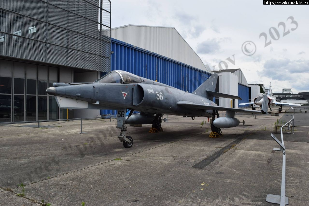 1678958805_Etendard_IVM_15.jpg : Walkaround Dassault Etendard IVM / 56, Musee de l'Air et de l'Espace, Le Bourget, Paris, France  