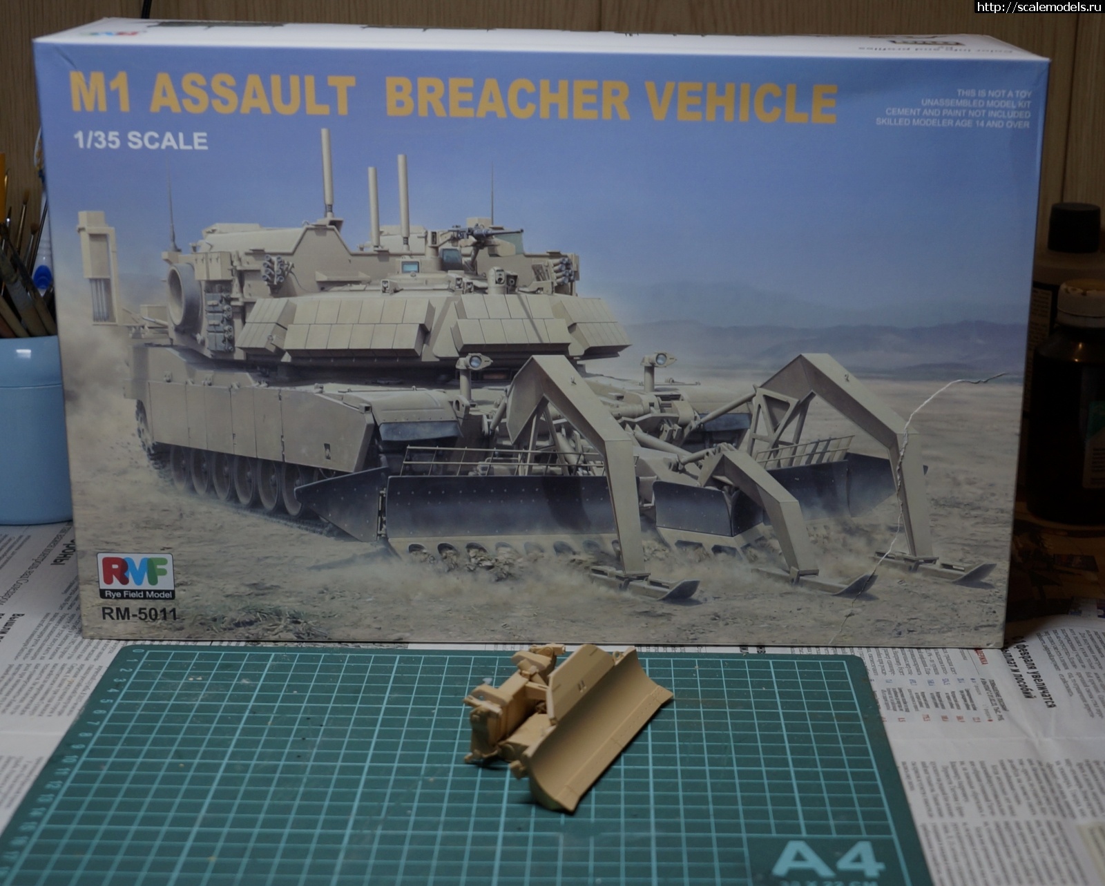 1680197913__DSC0567.jpg : RFM 1/35 M1 Assault Breacher Vehicle (ABV)   