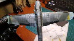 Eduard 1/48 BF 109G-6 Hptm Horst Carganico 1944.