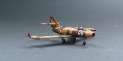 Valom 1/144 Dassault MD 450 Ouragan (IAF)