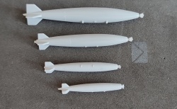  Hasegawa 1/72 Aircraft weapons -1 ( 35001) X72-1