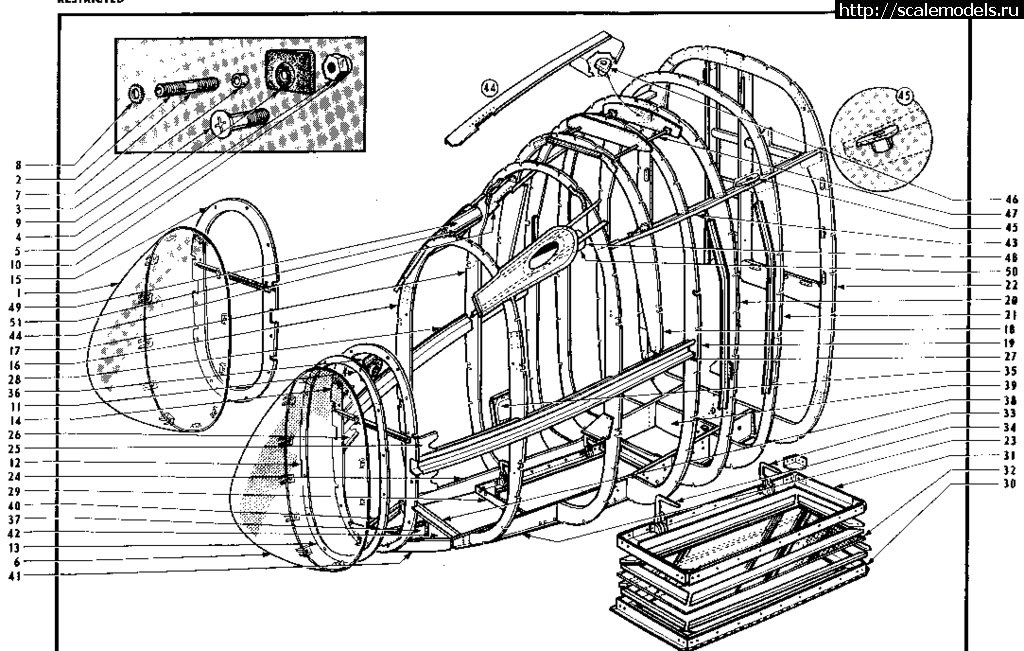 1684567458_Ventura_Nose_Structure_Drawing.jpg : #1787230/ PV-1 VENTURA 1/48 Revell  