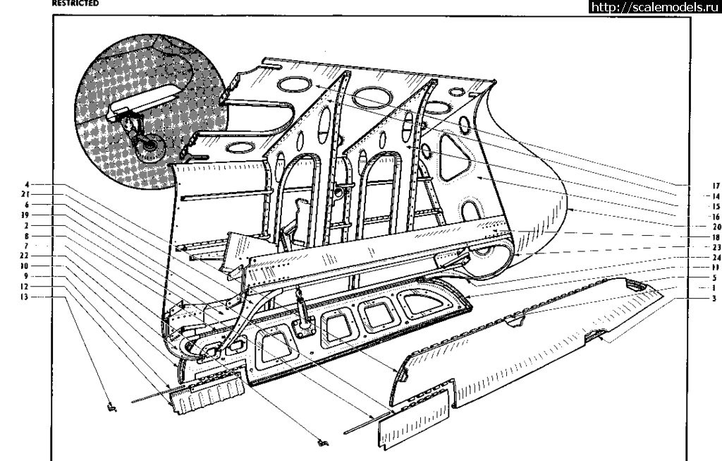 1684567460_Ventura_Tail-wheel-detail.jpg : #1787230/ PV-1 VENTURA 1/48 Revell  