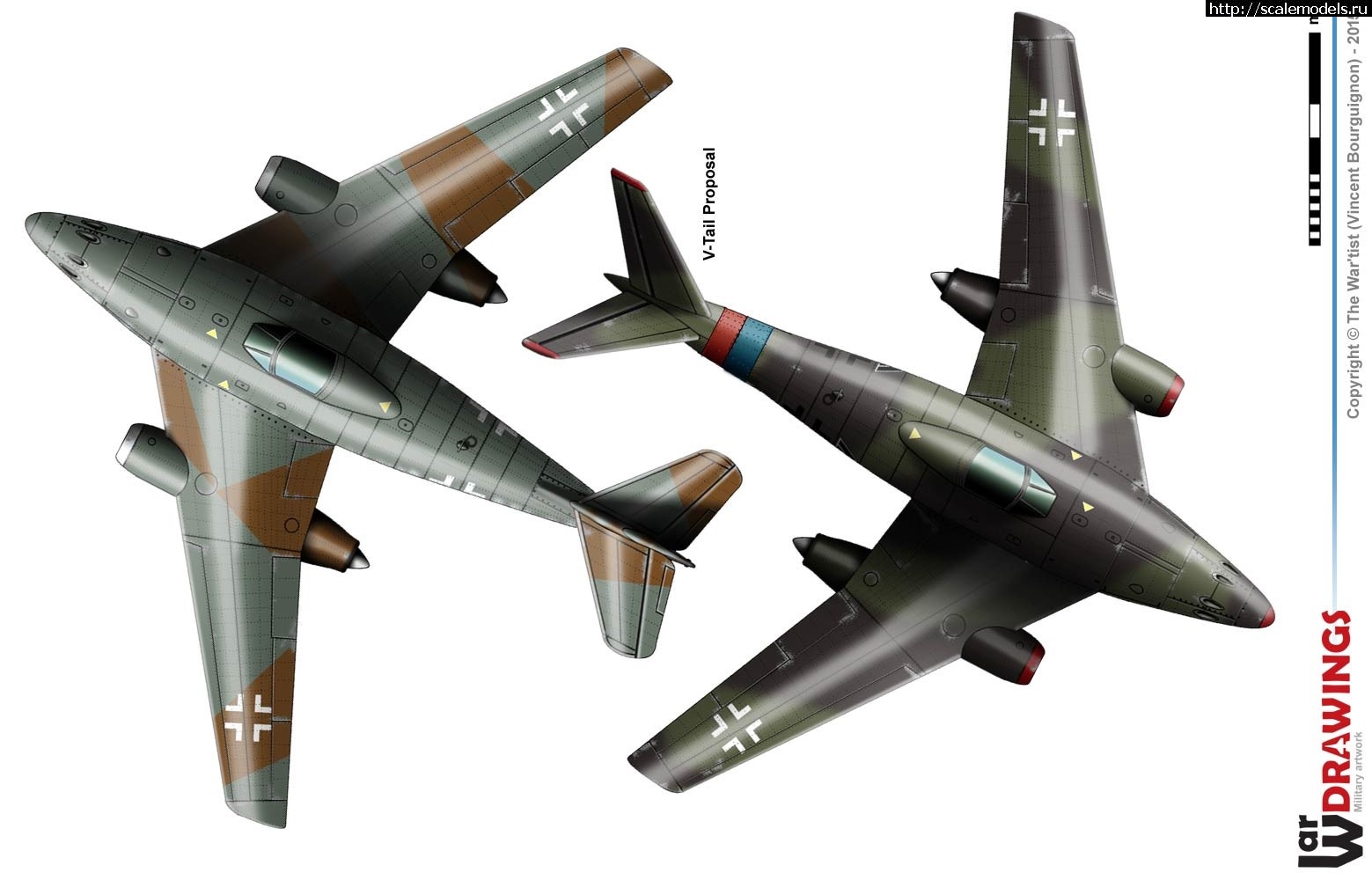 1687278159_nevington-me-262-hg-ii-v-tail3_orig.jpg : #1790966/  1/48 Messershmitt Me-262 HGII(#16313) -   