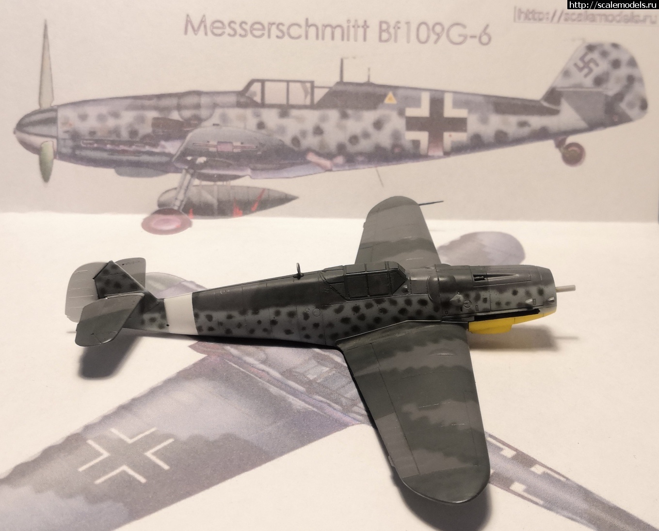 1688130412_IMG_20230630_175536.jpg : #1791952/ Bf-109 g-6 (Bartels) FineMolds 1/72.   