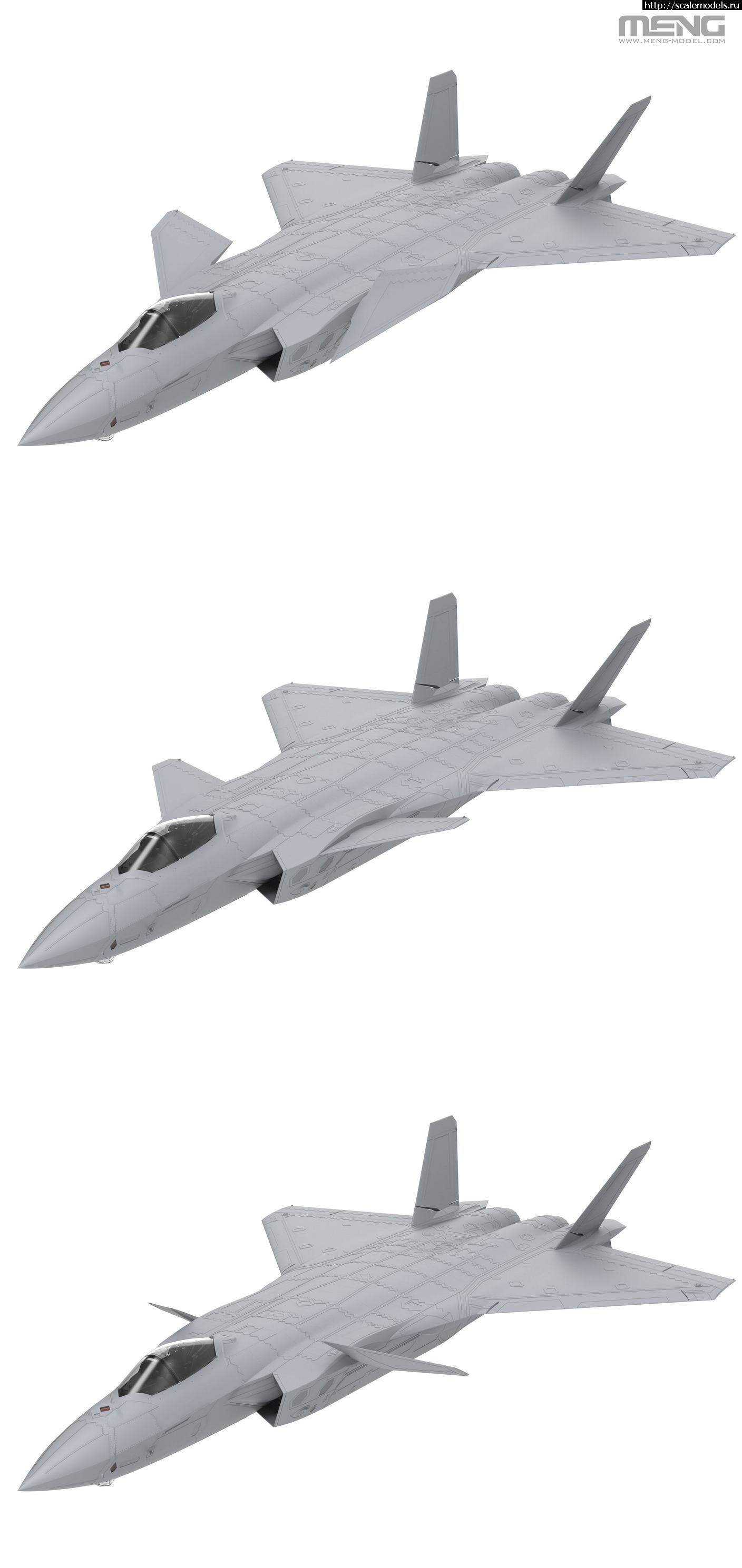 1692423209_367925950_1006643033640434_6871433929479256381_n.jpg :  J-20 Stealth Fighter 1/48 MENG  