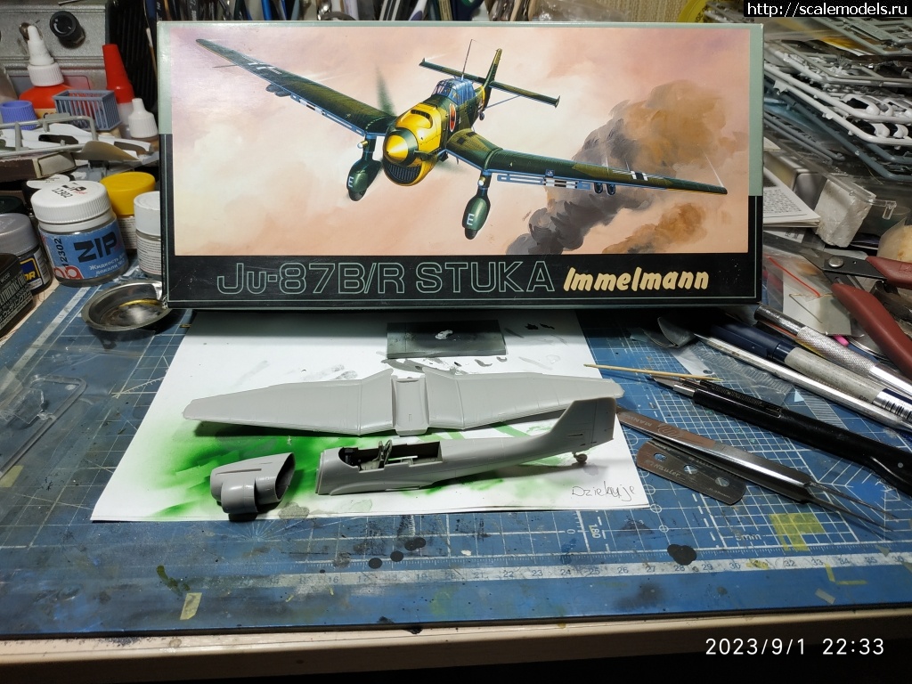 1693644776_IMG_20230901_223323.jpg : Ju-87 B-1 Fujimi 1/72  