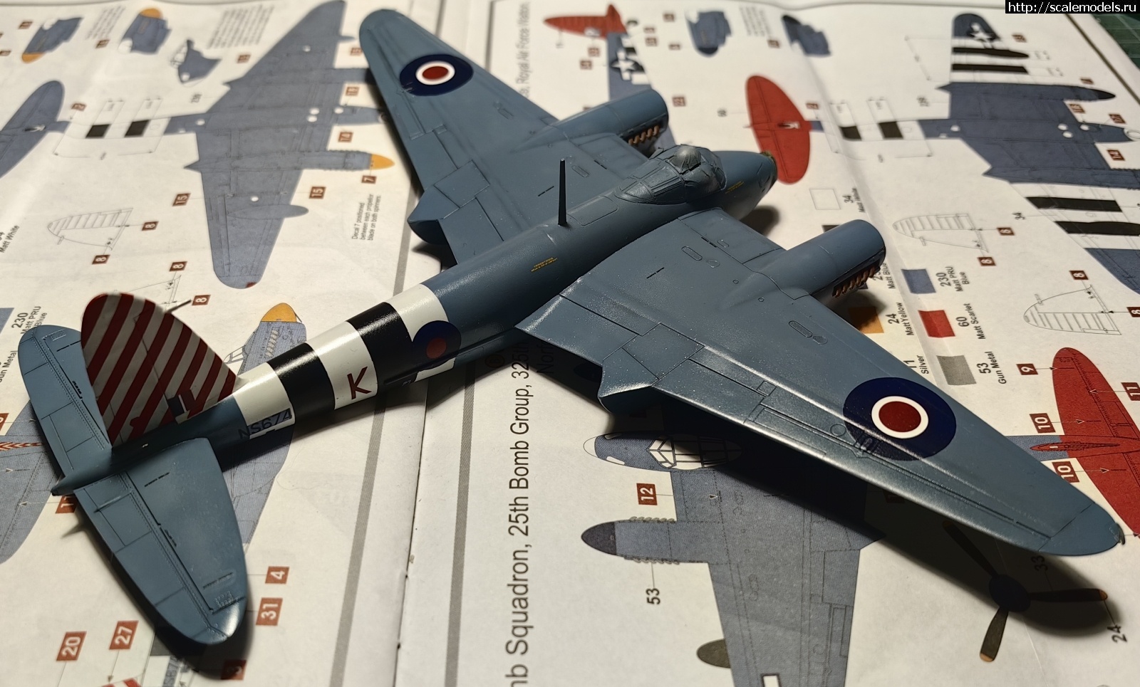 1698085707_IMG_20231023_232353_edit_1042448603751503.jpg : #1804234/ De havilland Mosquito Pr. XVI Airfix 1/72   