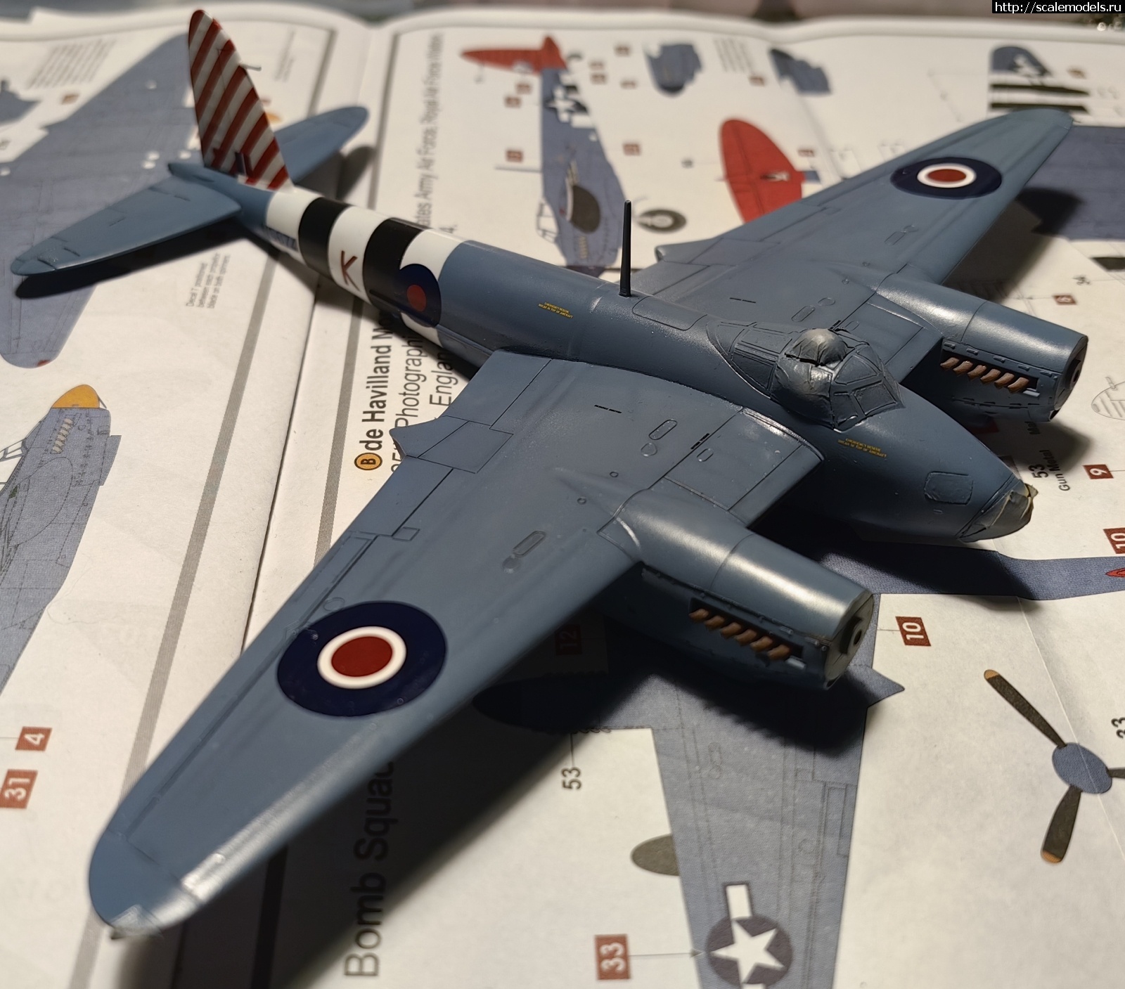 1698085710_IMG_20231023_232412_edit_1042468934844255.jpg : #1804234/ De havilland Mosquito Pr. XVI Airfix 1/72   