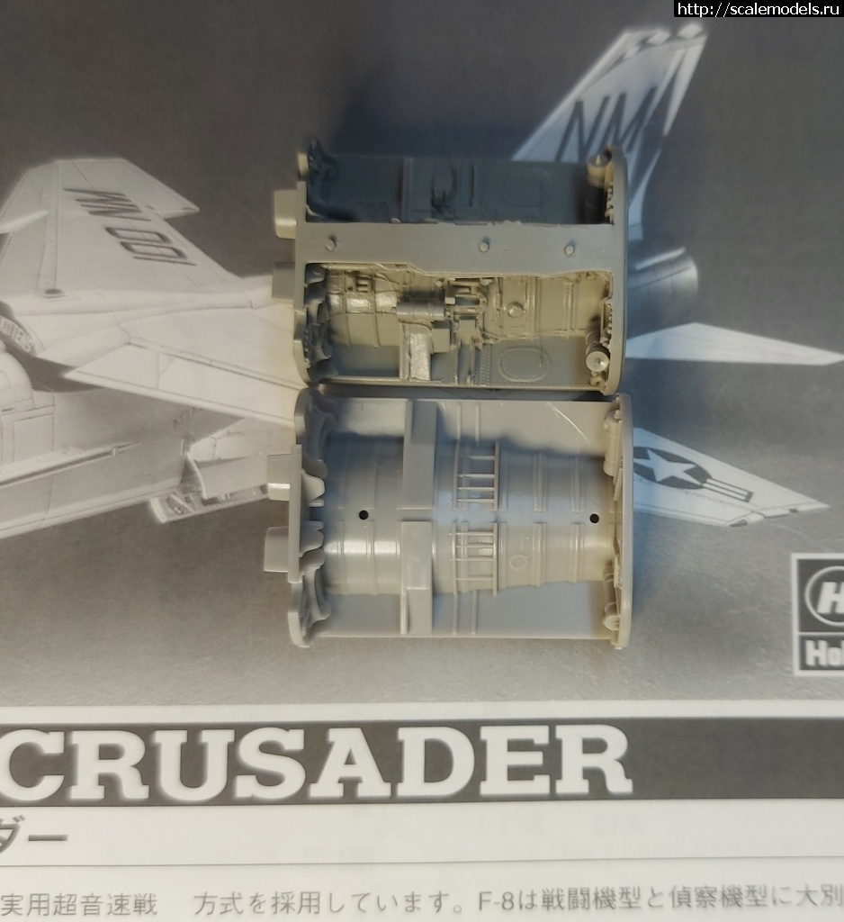 1705162104_20240113_190405.jpg : #1814041/ Hasegawa 1/48 F-8E Crusader   