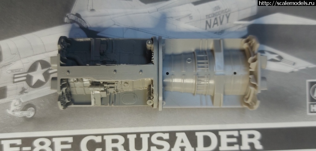 1705162106_20240113_190436.jpg : #1814041/ Hasegawa 1/48 F-8E Crusader   