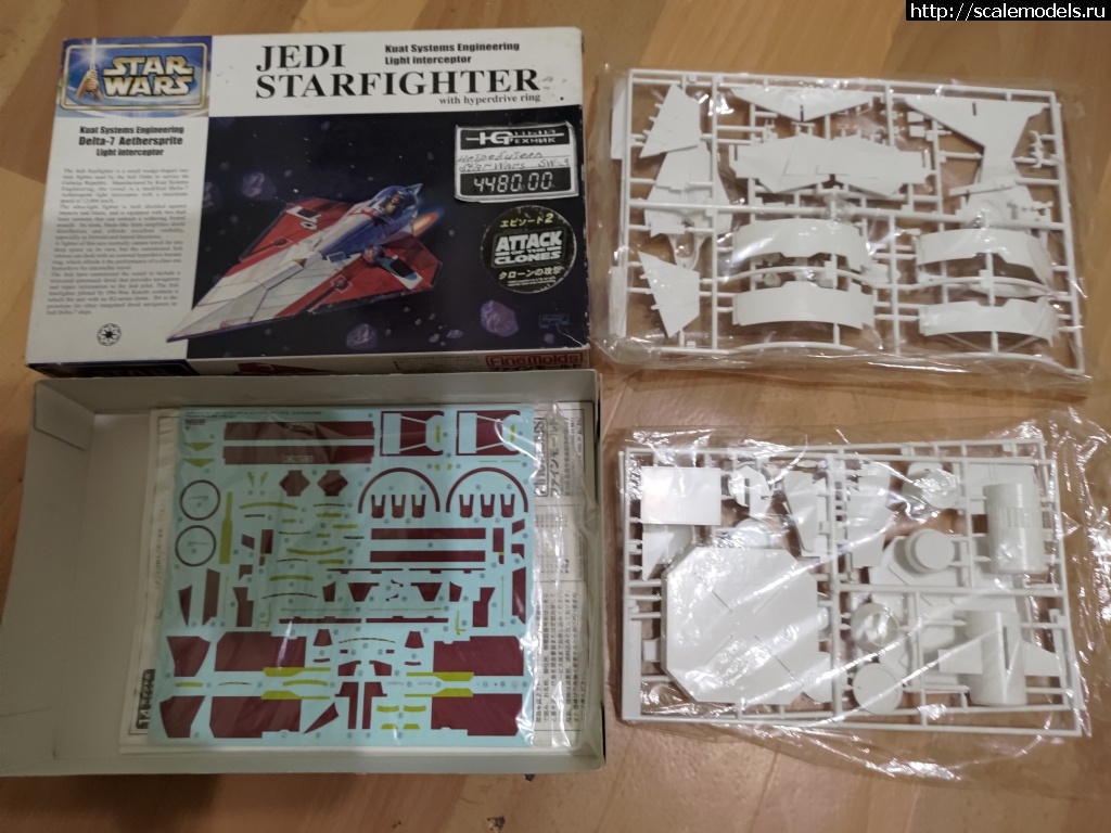 1706971013_P_20240203_201607_1.jpg : StarWars Finemodels X-wing  JediFighter 1/72 (    