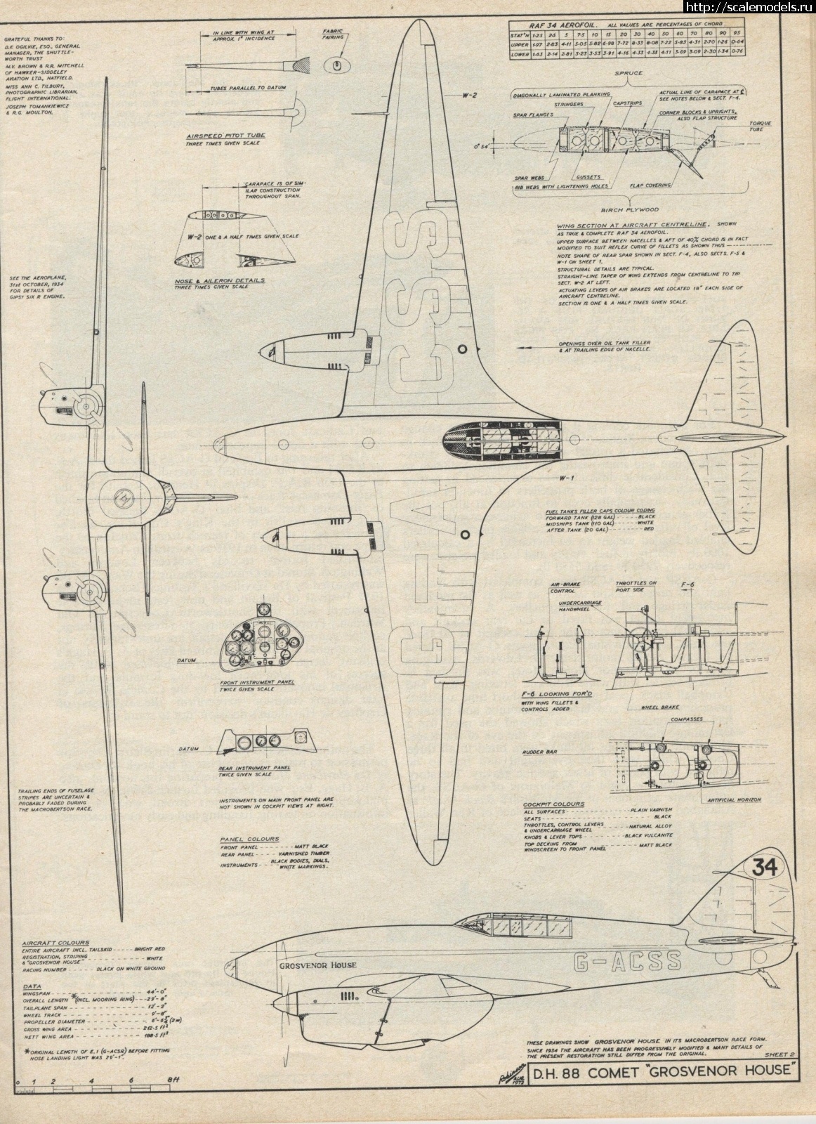 1707927847_ec416aaf6580b392225536f0ce4fa475.jpg : #1819321/ DH-88 Comet SBS  