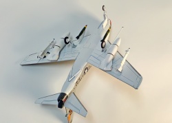 Emhar 1/72 FJ-4 Fury